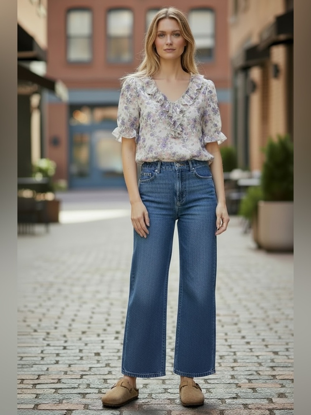 Gorgeous floral top